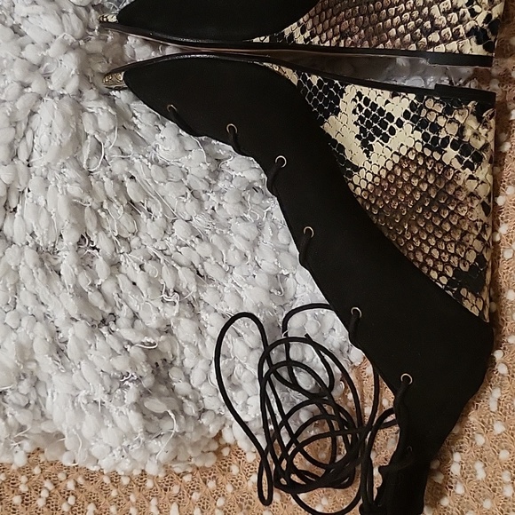 Zara lace up wedge - Picture 7 of 16